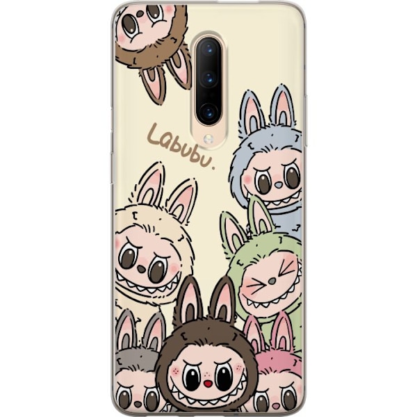 OnePlus 7 Pro Läpinäkyvä kuori Labubu Pastel Collection