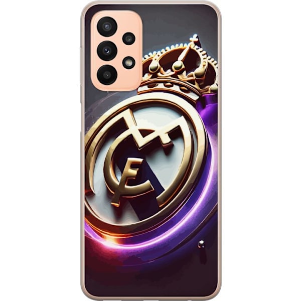 Samsung Galaxy A23 5G Läpinäkyvä kuori Real Madrid CF