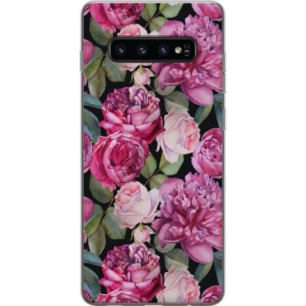 Samsung Galaxy S10 Cover / Mobilcover - Blomster