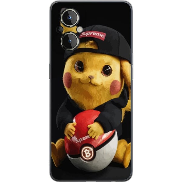 OnePlus Nord N20 5G Läpinäkyvä kuori Pikachu Supreme