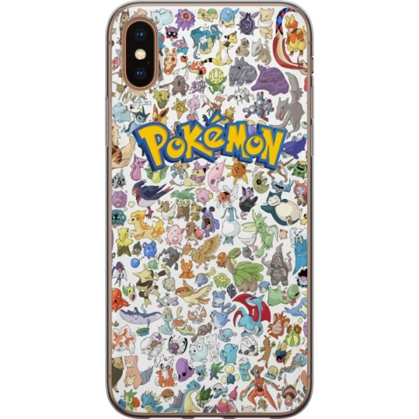 Apple iPhone X Kuori / Matkapuhelimen kuori - Pokémon