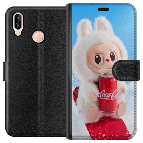 Huawei P20 lite Plånboksfodral Labubu Summer Edition