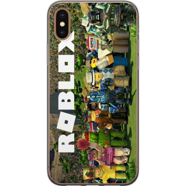 Apple iPhone X Cover / Mobilcover - Roblox