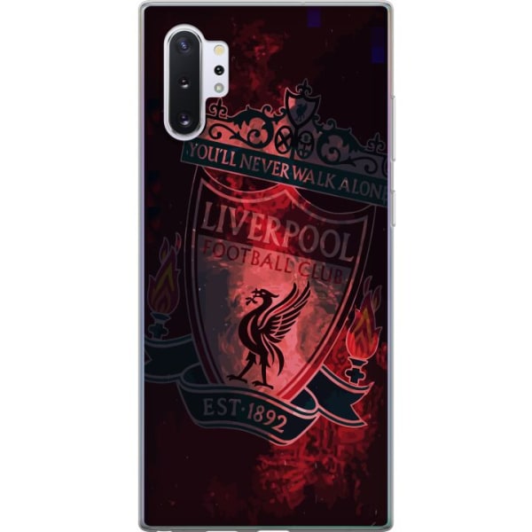 Samsung Galaxy Note10+ Läpinäkyvä kuori Liverpool