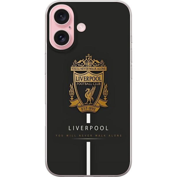 Apple iPhone 16 Gjennomsiktig deksel Liverpool