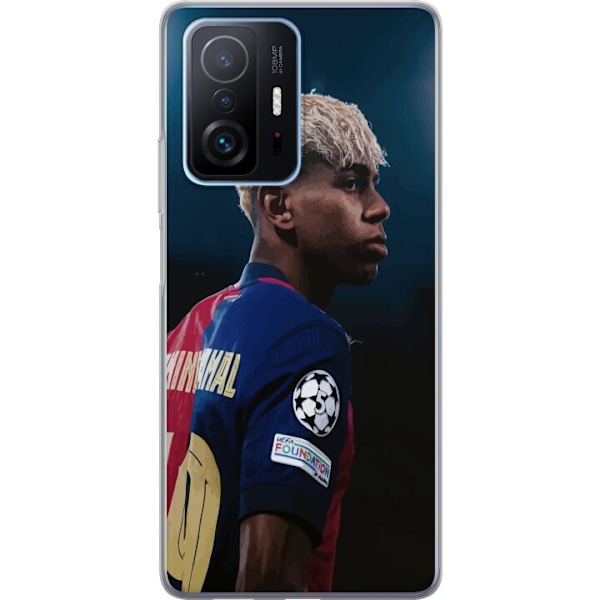 Xiaomi 11T Pro Läpinäkyvä kuori Lamine Yamal - Barcelonan i