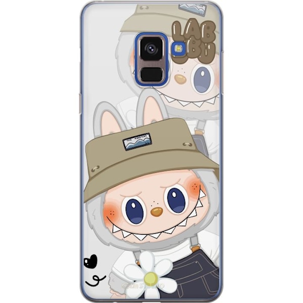 Samsung Galaxy A8 (2018) Läpinäkyvä kuori Labubu Minimal Mo
