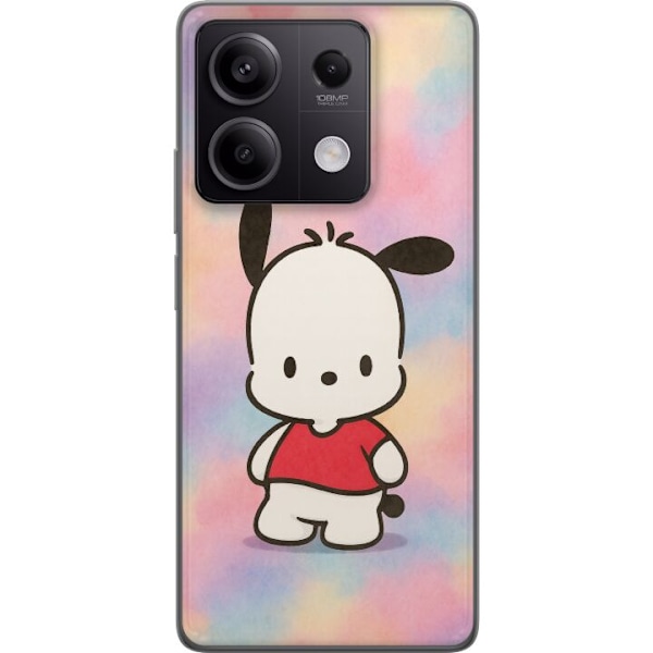 Xiaomi Redmi Note 13 Gennemsigtig cover Kawaii Sanrio Pochacco