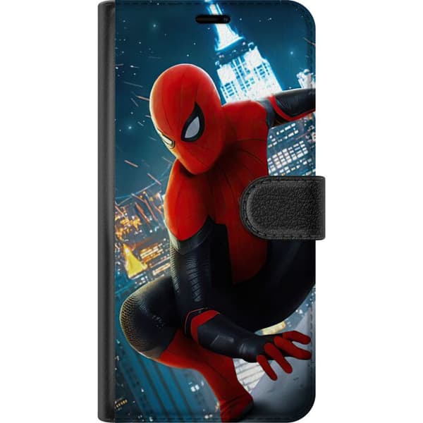 Kompatibelt Plånboksfodral till Samsung Galaxy A40 Spiderman