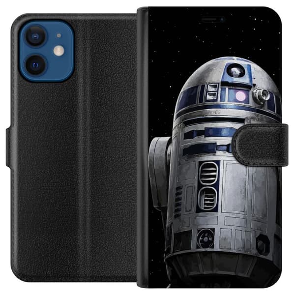 Kompatibel Tegnebogsetui til Apple iPhone 12 mini R2D2
