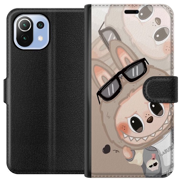 Xiaomi Mi 11 Lite Lommeboketui Labubu Rainbow Chaos