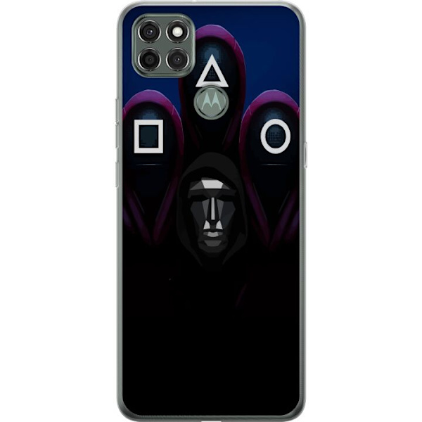 Motorola Moto G9 Power Läpinäkyvä kuori Squid Game Kausi 3 Uudet Ikoni Suosittu Sarja TV Motiivi Aasialainen Draama Trendikäs Graafinen Suunnittel
