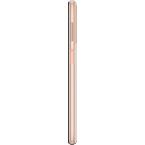 Samsung Galaxy A23 5G Läpinäkyvä kuori Petali Yksityiskohda