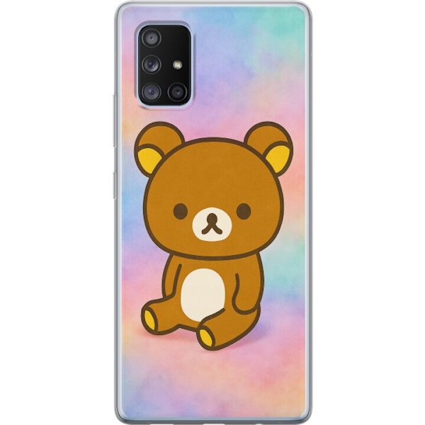 Samsung Galaxy A71 5G Genomskinligt Skal Kawaii Sanrio Rilakku