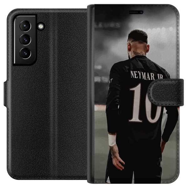 Kompatibel Tegnebogsetui til Samsung Galaxy S21+ 5G Neymar