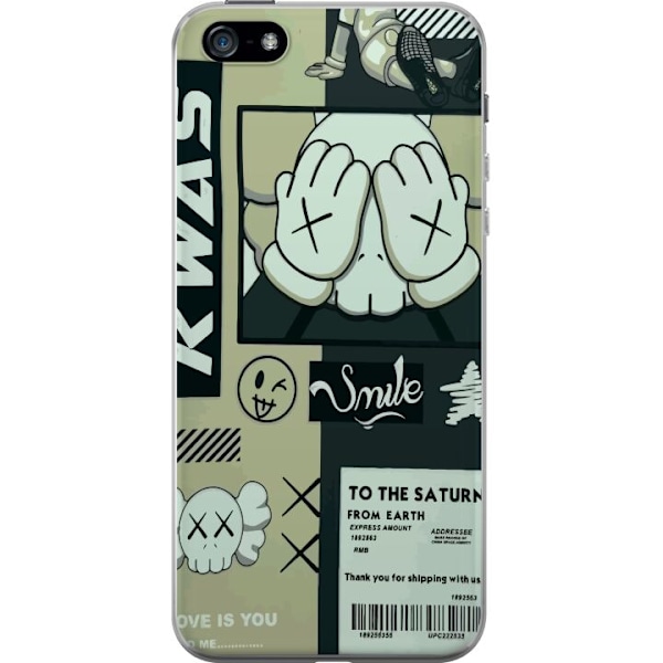 Apple iPhone 5 Gennemsigtig cover Smile XXX