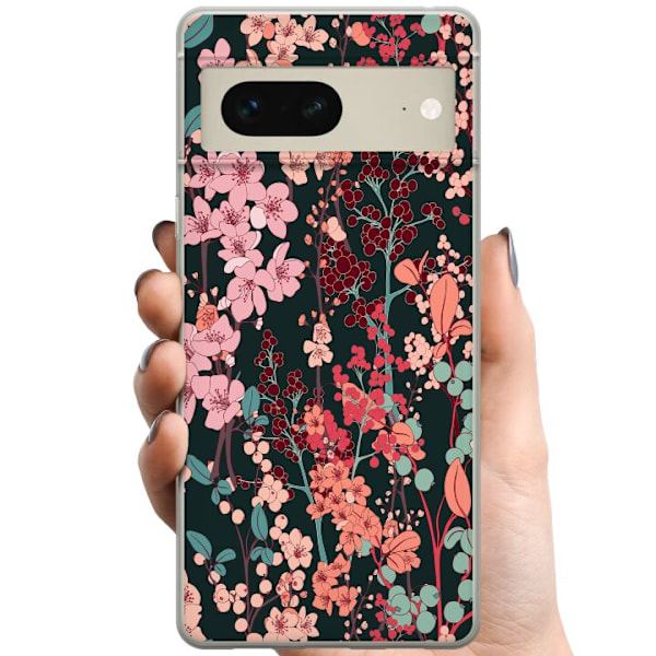 Google Pixel 7 TPU Mobildeksel Urteaktig Retro