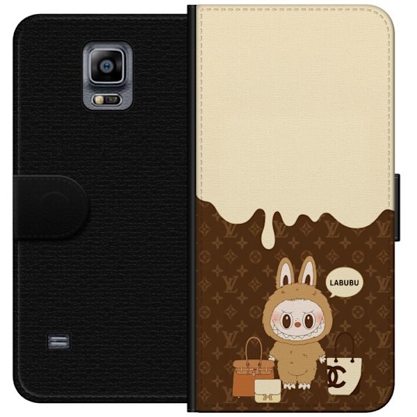Samsung Galaxy Note 4 Lompakkokotelo Labubu Blue Chill - Sinisen sävyt ja rauhallinen ilme