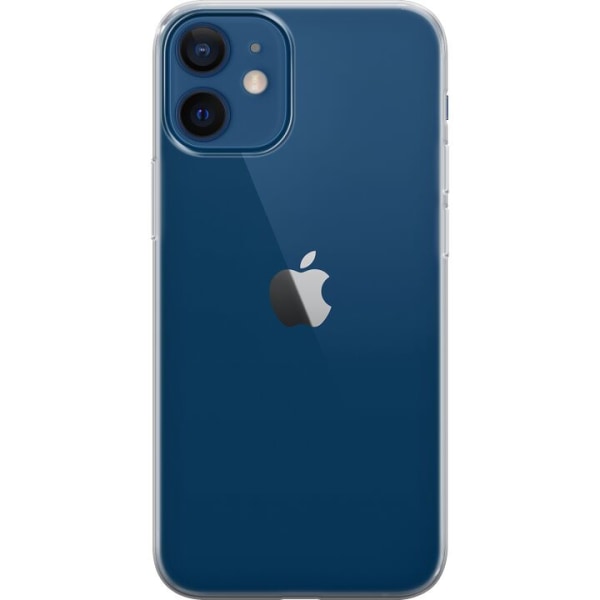 Apple iPhone 12 mini Transparent Deksel TPU