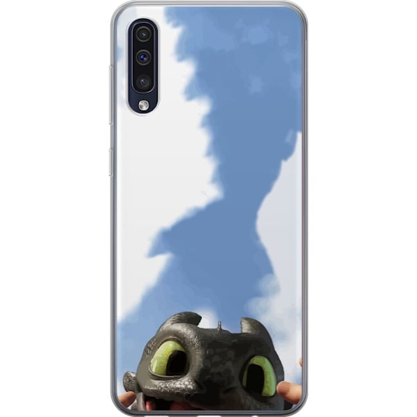 Samsung Galaxy A50 Genomskinligt Skal Draktränaren