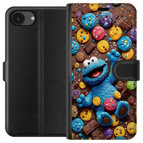 Kompatibel Tegnebogsetui til Apple iPhone 17e Kakmonster bland kakor