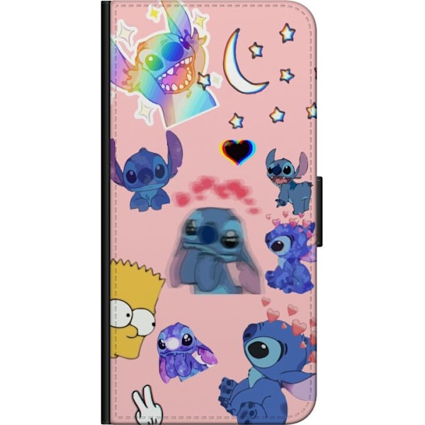 Huawei Y6 (2019) Plånboksfodral Stitch haha