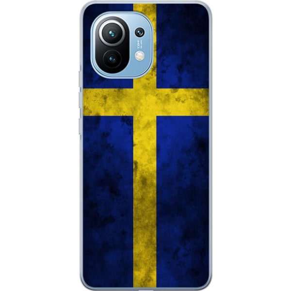 Xiaomi Mi 11 Cover / Mobilcover - Sverige Flag