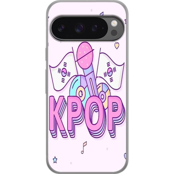 Google Pixel 9 Pro XL Läpinäkyvä kuori K-POP