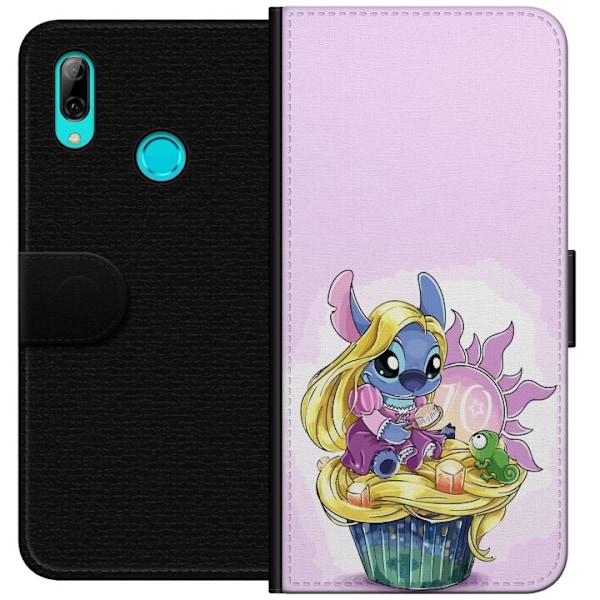 Huawei P smart 2019 Tegnebogsetui Stitch Prinsesse