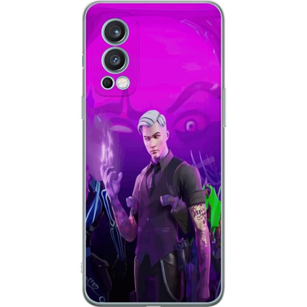 OnePlus Nord 2 5G Läpinäkyvä kuori Fortnite - Midas