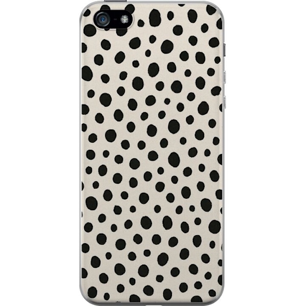 Apple iPhone 5 Genomskinligt Skal Dot Dance