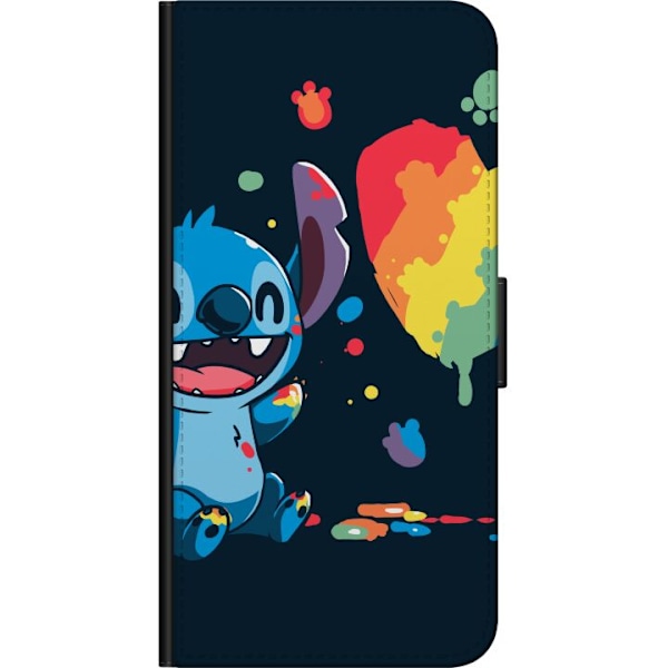 Huawei P40 lite Lompakkokotelo Stitch maalaa