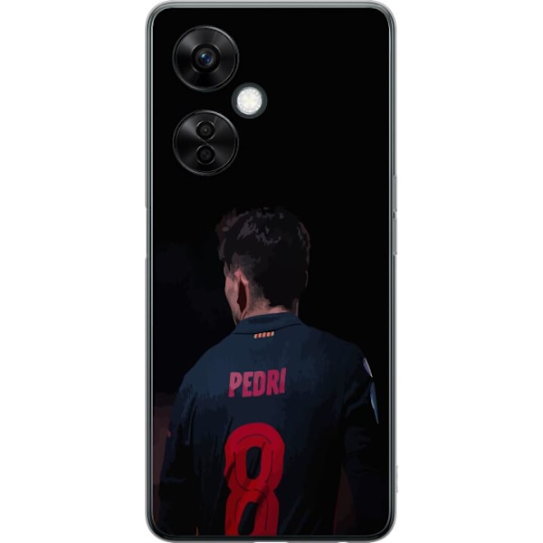 OnePlus Nord CE 3 Lite Läpinäkyvä kuori Pedri FC Barcelona
