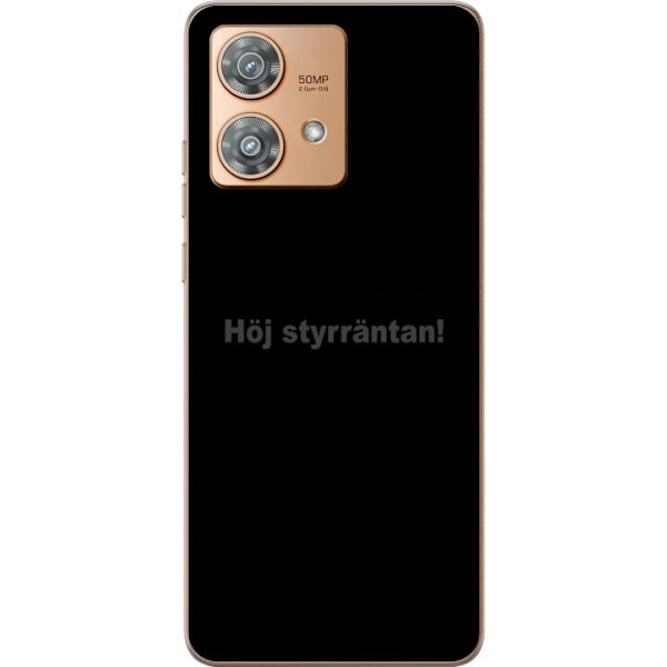 Motorola Edge 40 Neo Gjennomsiktig deksel Hev styringsrenten!