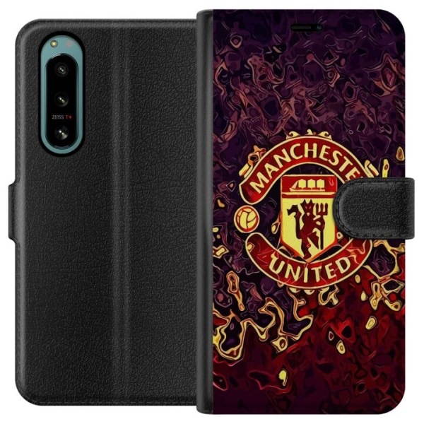 Sony Xperia 5 IV Plånboksfodral Manchester United