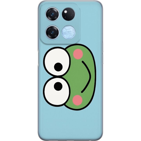 OnePlus Ace Racing Läpinäkyvä kuori Keroppi Smile