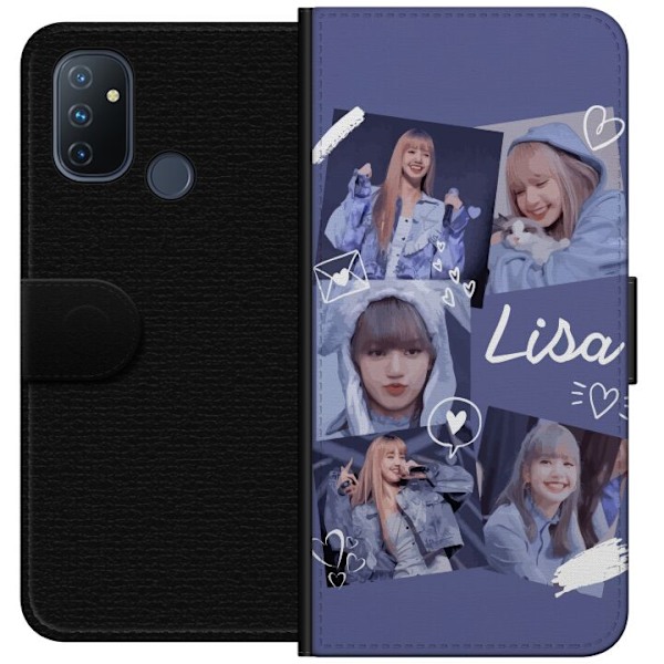 OnePlus Nord N100 Plånboksfodral Lisa Blackpink – Aesthetic K-pop Queen