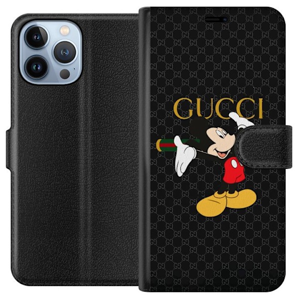 Apple iPhone 13 Pro Max Tegnebogsetui Glad Mus Pindsvin