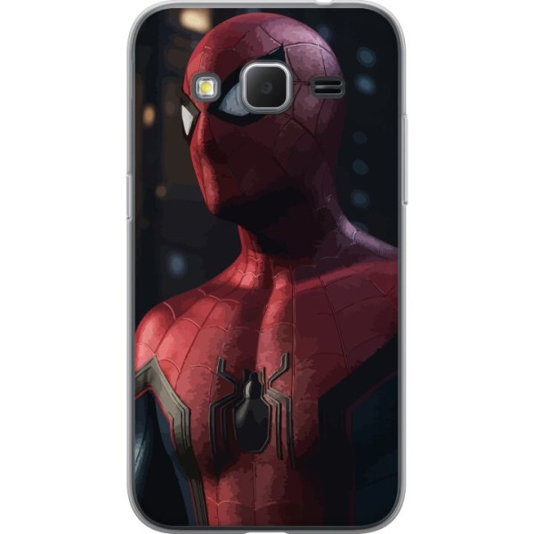 Samsung Galaxy Core Prime Gjennomsiktig deksel Spiderman