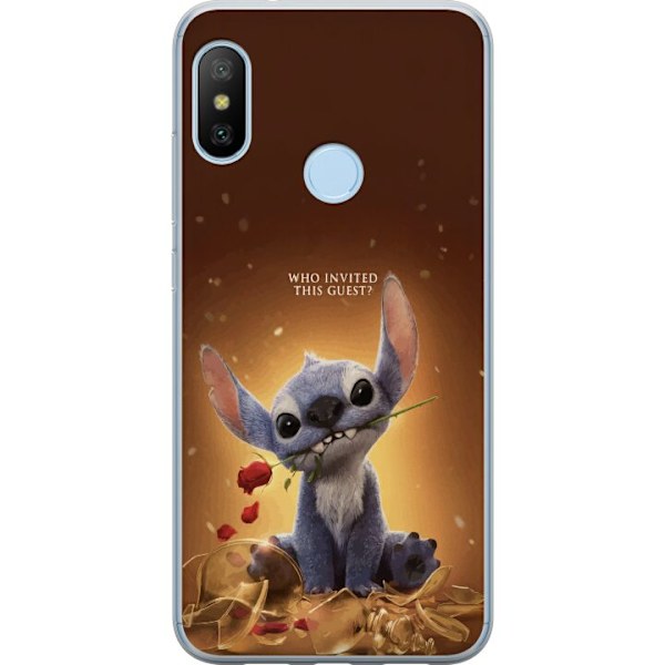 Xiaomi Mi A2 Lite Läpinäkyvä kuori Stitch