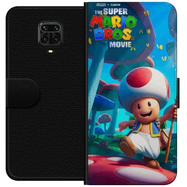 Kompatibelt Plånboksfodral till Xiaomi Redmi Note 9 Pro Super Mario Bros