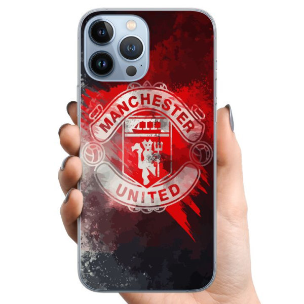 Apple iPhone 13 Pro Max TPU Mobilcover Manchester United FC