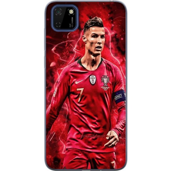 Huawei Y5p Gennemsigtig cover Ronaldo Færdigheder - CR7 Desig
