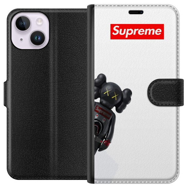 Apple iPhone 15 Plånboksfodral KAWS Supreme