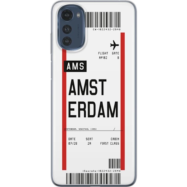 Motorola Moto E32s Gennemsigtig cover Amsterdam