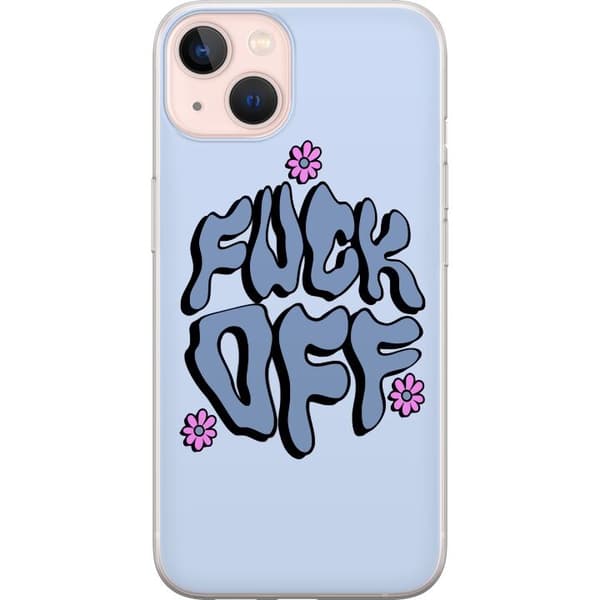 Kompatibelt Mobildeksel til Apple iPhone 13 Fuck Off