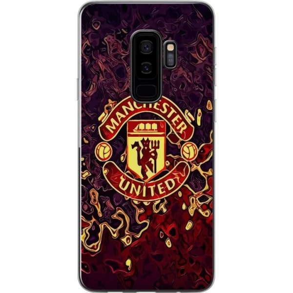Samsung Galaxy S9+ Gennemsigtig cover Manchester United