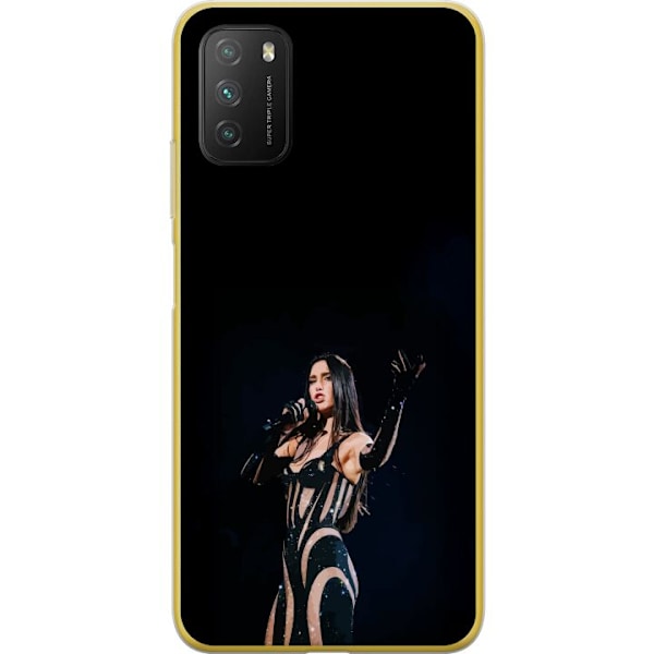 Xiaomi Poco M3  Gjennomsiktig deksel Dua Lipa – Pop Star Aes