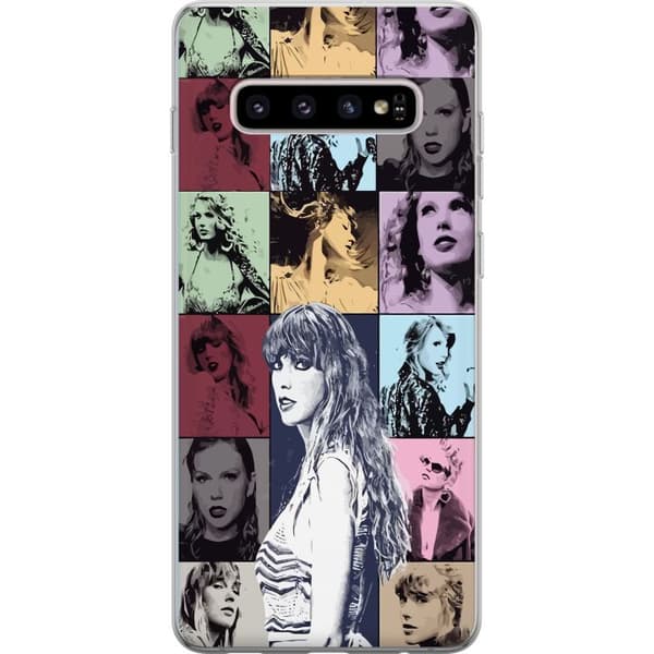 Kompatibelt Mobilskal till Samsung Galaxy S10+ Taylor Swift