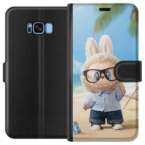 Samsung Galaxy S8 Lompakkokotelo Labubu Tummat Unelmat